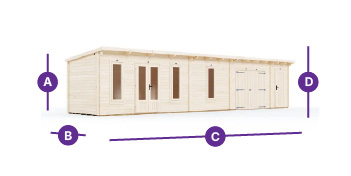 W11.5m x D2.5m Workshop and SideStore