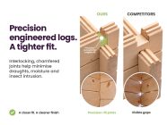 Interlocking logs