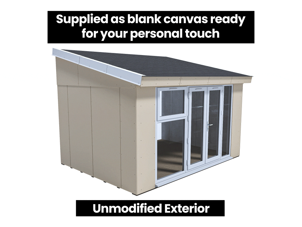 Addroom® Conservatory Alternative With Skylight | BuyGardenPods product image 11