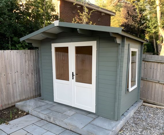 Avon Garden Log Cabin Flatpack Kit for DIY high Quality Dunster house 3 x 2