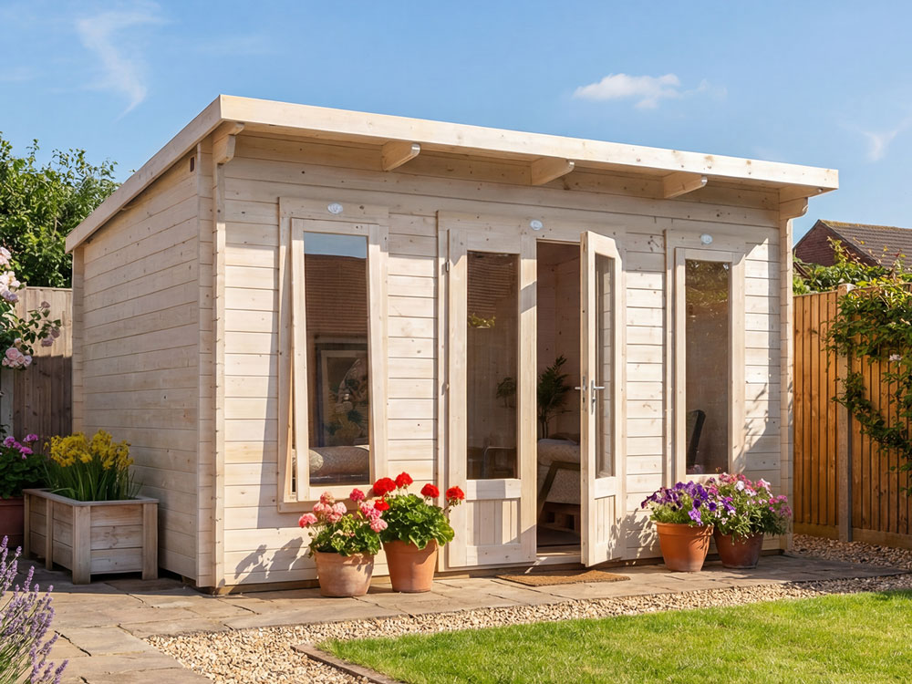 Terminator Pent Log Cabin | BuyGardenPods product image 2