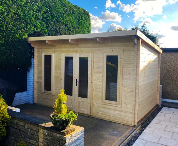 Terminator Log Cabin W4.0m x D3.0m