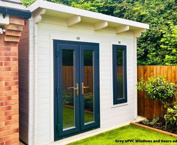 Terminator Log Cabin W3m x D2.5m uPVC