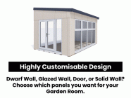 Addroom Modular Garden Room 5m x 3m Highly Customisable