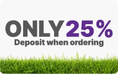 Only 25% Deposit is needed for Dunster House Online Orders