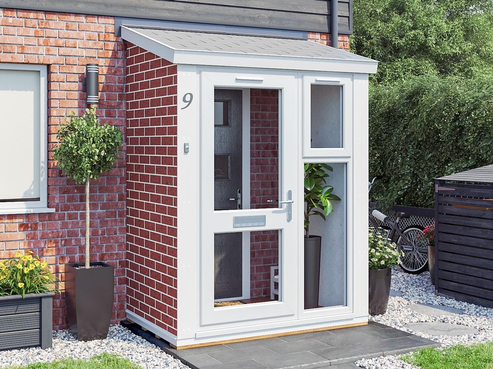 Addroom® Porch, Brick Effect Front Door Porch
