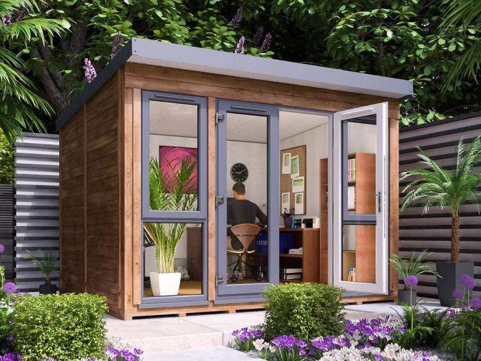Garden Building Roof and Floor Options - Titania Garden Office