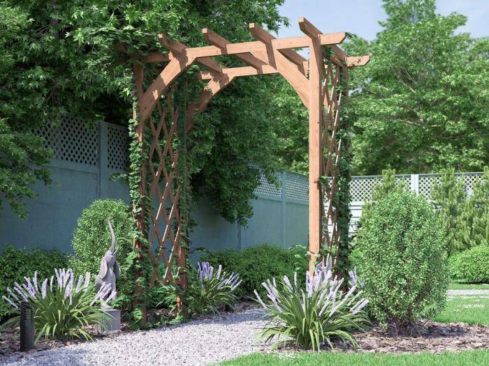 Garden Pergola Ideas - Jasmine Garden Arch