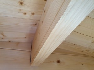 Garden Building Roof and Floor Options - Log Cabin Heavy Duty Roof Purlins