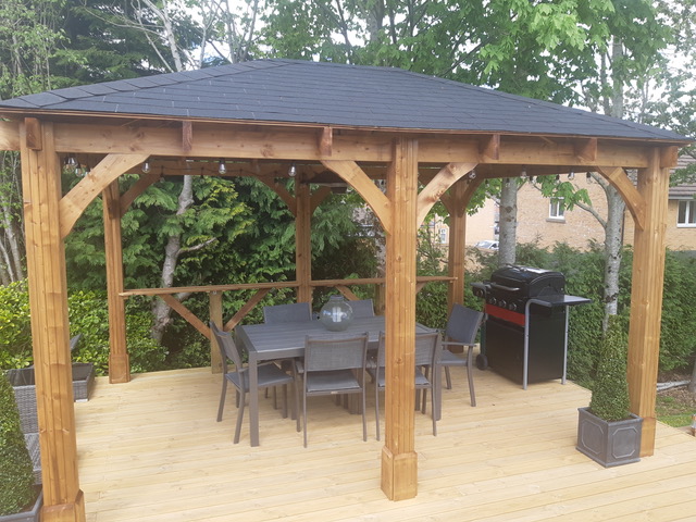 How to Host the Best Barbecues - Gazebo Garden Shelter Outdoor Seating Area