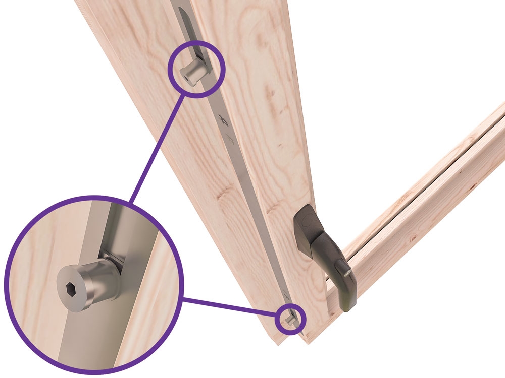 Common Myths about Wooden Garden Buildings - Multi-Point Locking System on Log Cabin Windows and Key Locking Handles