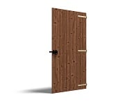 Erin Hot Tub Gazebo Wooden Door for Privacy