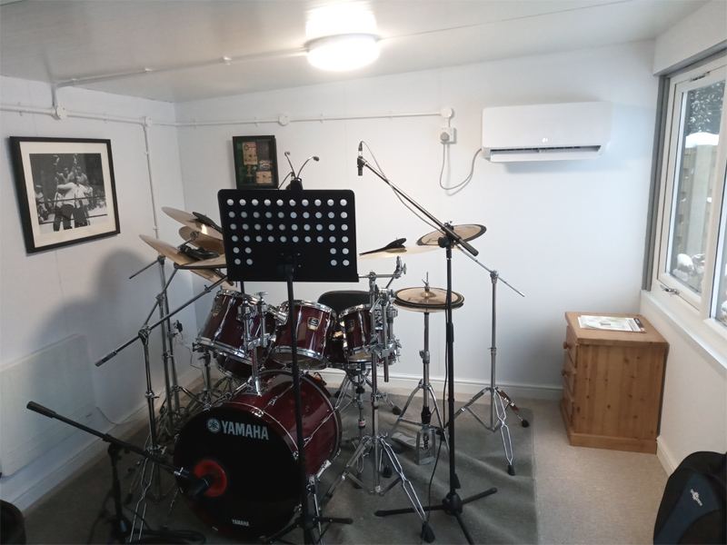 Garden Music Room Home Office - Drum Kit