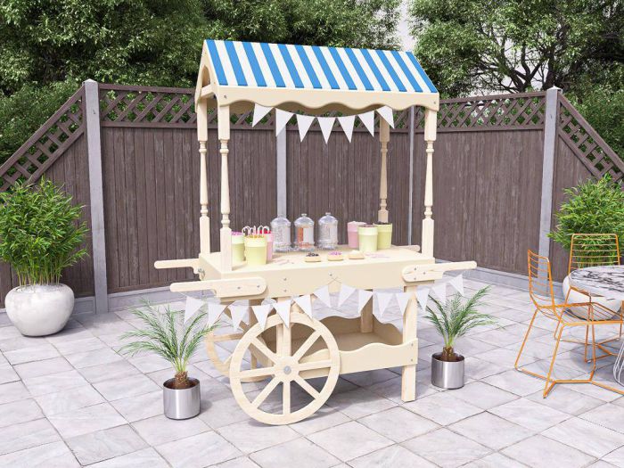 Portobello Collapsible Candy Cart Sweet Stall Display Stand