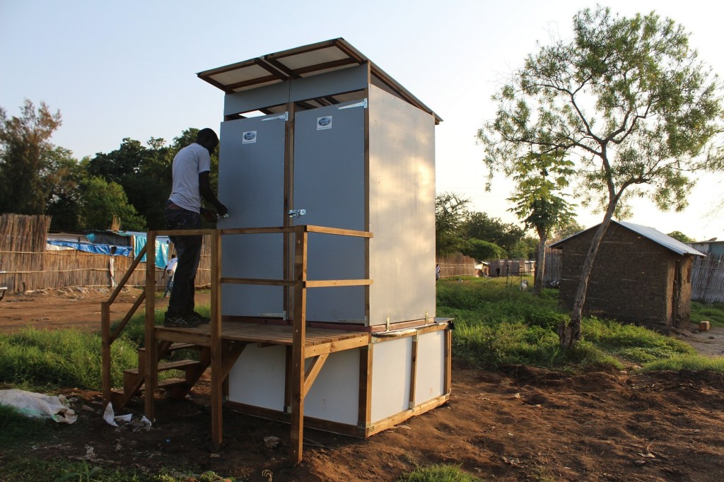 Dunster House Humanitarian Aid Eco Toilet Latrine