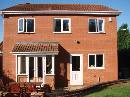 uPVC windows and doors can be used throughout your house