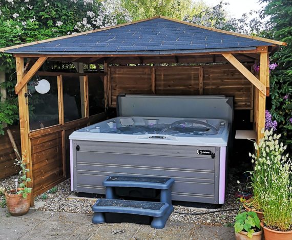 Utopia 3m x 3m Gazebo with Optional Walls Customer Hot Tub Shelter