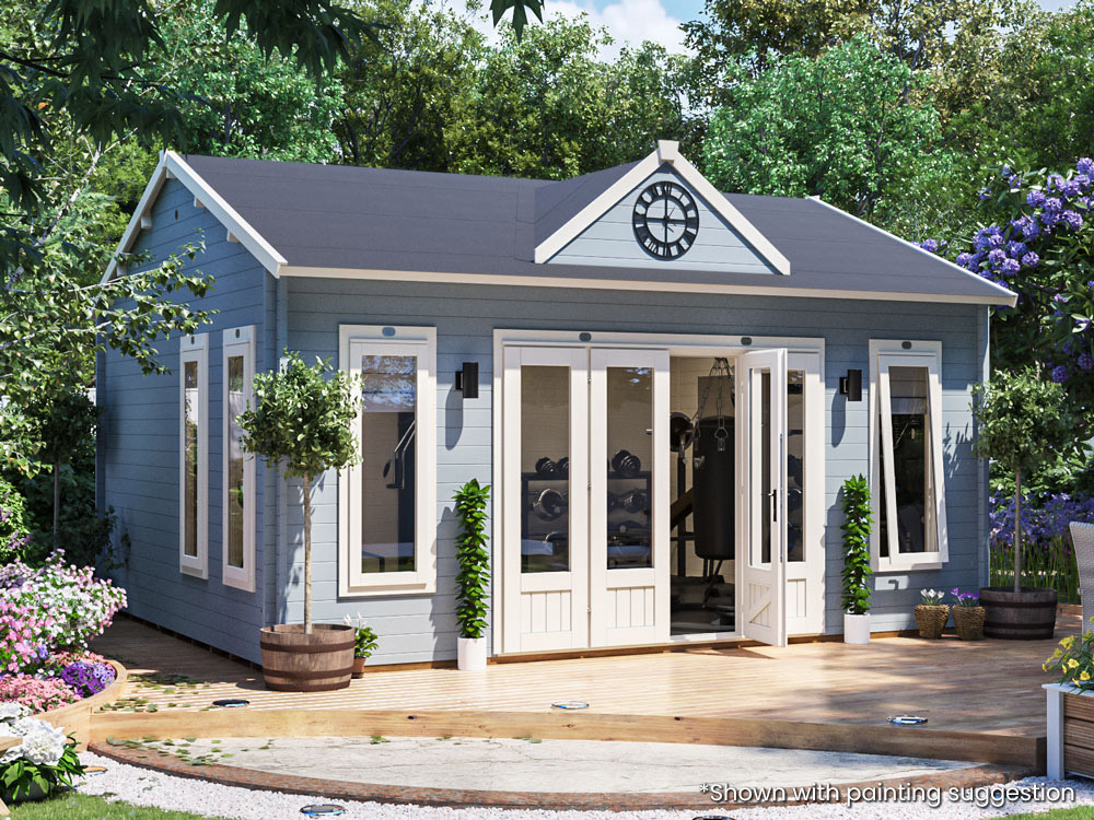 GhostFlower Clockhouse Log Cabin | BuyGardenPods product image 2
