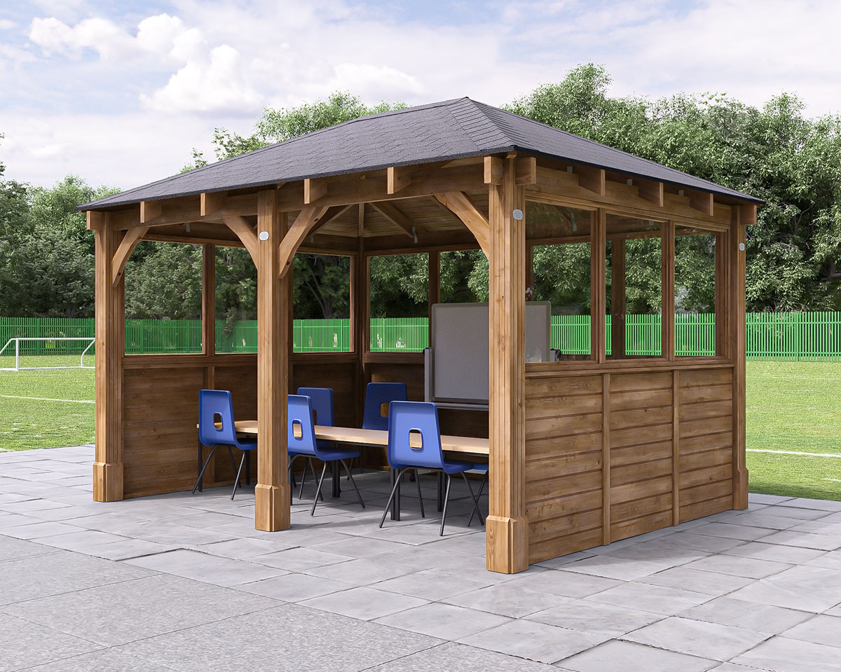 Outdoor Shelters for Schools Maximise Learning Facilities