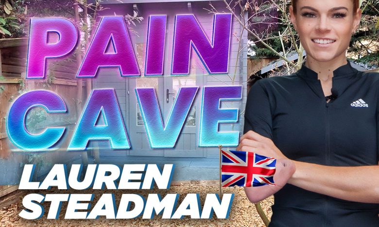 Paralympic Athlete Lauren Steadmans PAIN CAVE Log Cabin
