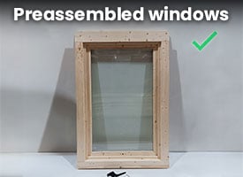 Preassembled Windows