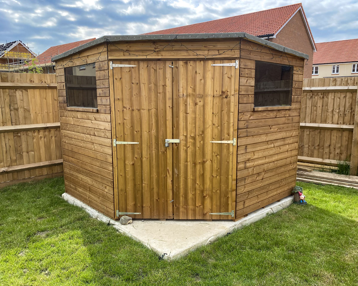 Why your garden NEEDS a Dads Pressure Treated Wooden Shed