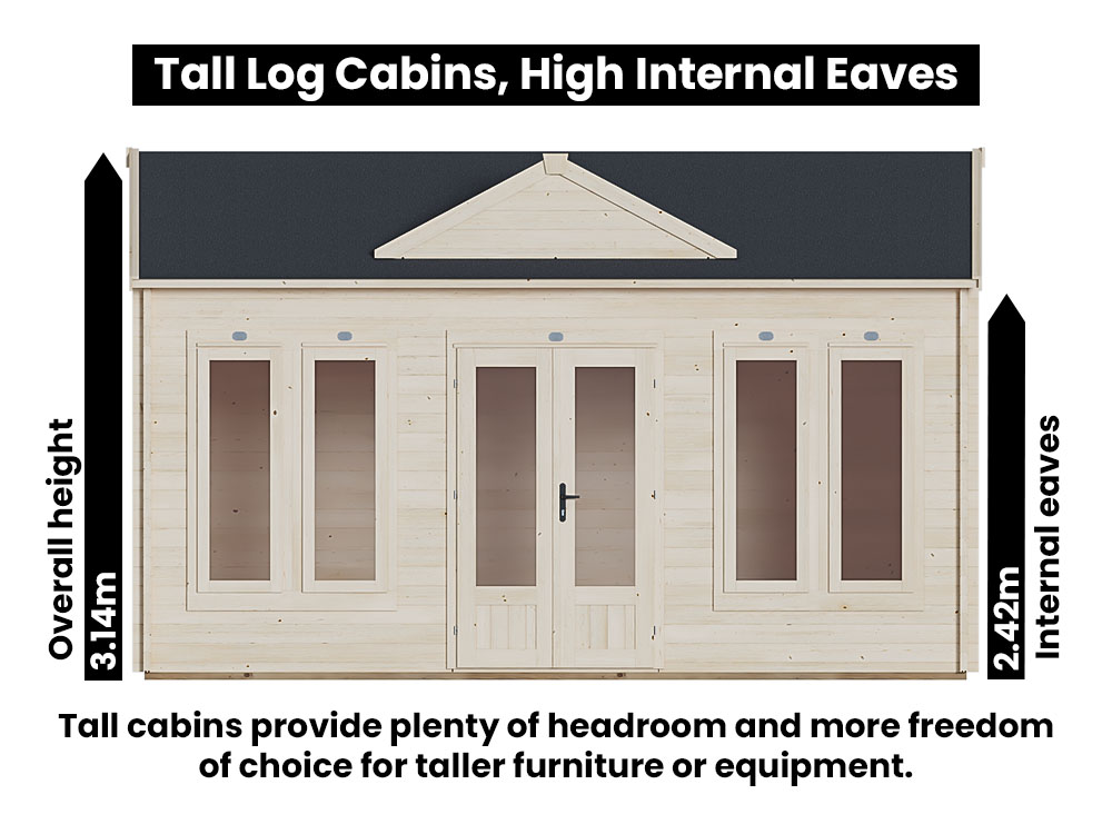 GhostFlower Log Cabin | BuyGardenPods product image 6