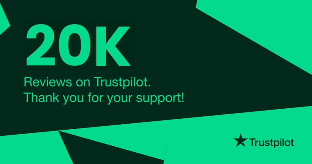 Trustpilot 20k Reviews for Garden Buildings