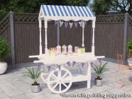 Portobello Collapsible Candy Cart Painting Suggestion
