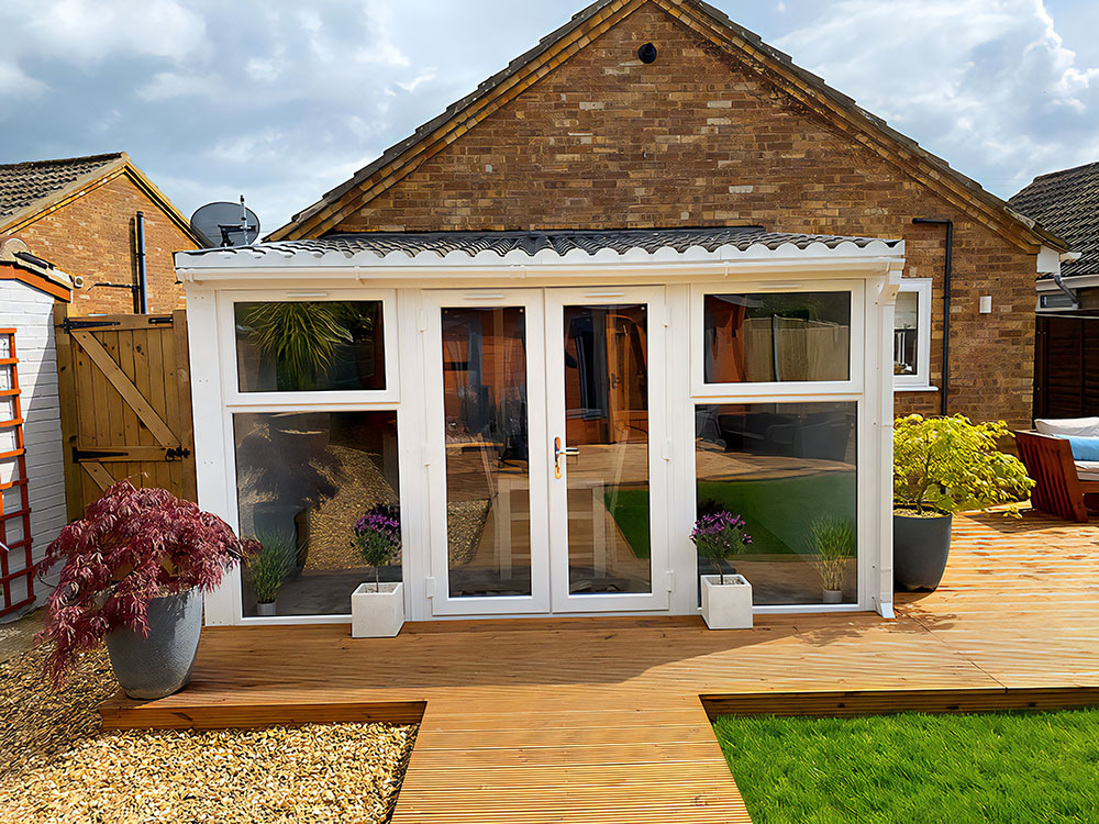 Addroom garden room house conservatory 5 x 3