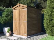 wooden garden shed apex roof 1.2 x 1.8 without window