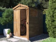 wooden garden shed apex roof 1.2 x 1.8 with window