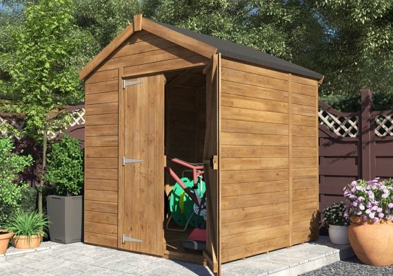 Overlord Modular Apex Shed With Window