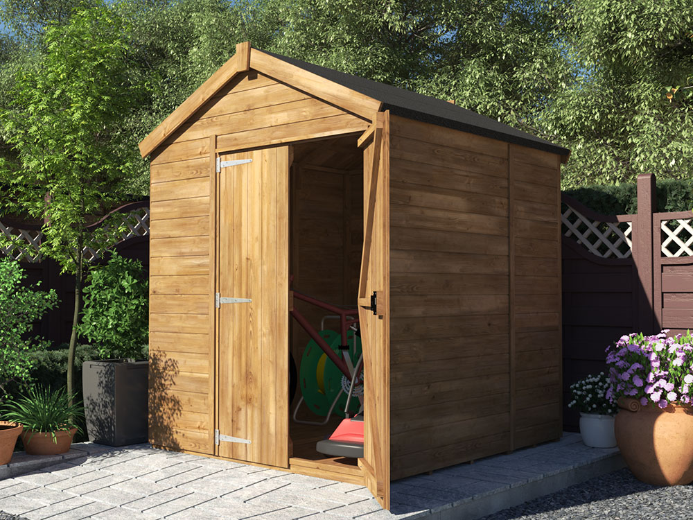 outdoor garden shed 1.8 x 1.8