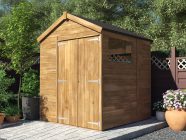 apex garden shed 1.8 x 1.8 with window