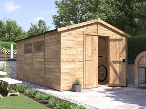 Overlord Modular Apex Shed