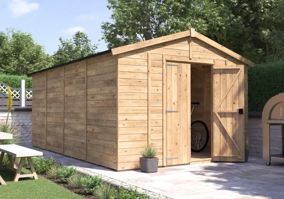 Overlord Modular Apex Shed
