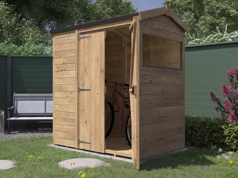 Overlord Modular Reverse Apex Shed