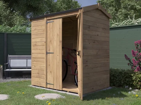 Overlord Modular Reverse Apex Shed