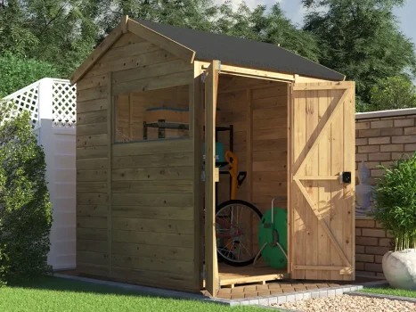 Overlord Modular Reverse Apex Shed
