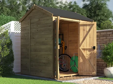 Overlord Modular Reverse Apex Shed