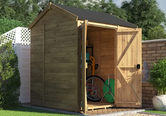 Overlord Modular Reverse Apex Shed