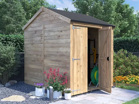 Overlord Modular Reverse Apex Shed