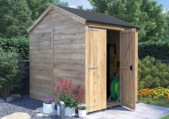 Overlord Modular Reverse Apex Shed