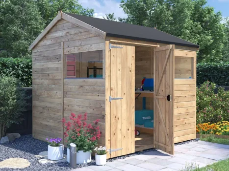 Overlord Modular Reverse Apex Shed