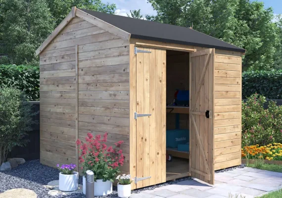 Overlord Modular Reverse Apex Shed