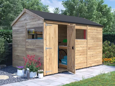 Overlord Modular Reverse Apex Shed