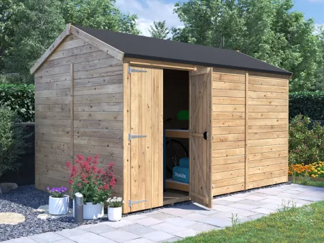 Overlord Modular Reverse Apex Shed