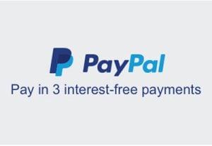 Pay Pal pay in 3 for Black Friday