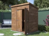 overlord apex roof garden shed 1.8 x 1.2